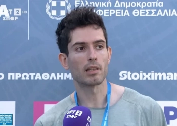 Απολαυστικός Τεντόγλου και ανικανοποίητος παρά το πανελλήνιο ρεκόρ