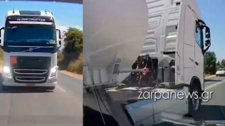 Χανιά: Επικίνδυνος οδηγός βυτιοφόρου «παίζει τα φώτα» και κορνάρει για να κάνει προσπέραση