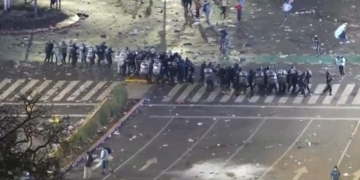Χάος στο Μπουένος Άιρες μετά την ήττα της Αργεντινής – Επεισόδια με την αστυνομία