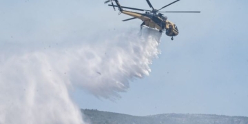 Δεύτερη φωτιά στο Κιλκίς: Πύρινο μέτωπο στην περιοχή Κρηστώνη
