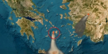 Φωτιά στην Πάρο: Έως την Κρήτη ταξίδεψε το νέφος καπνού