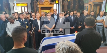 Γερακάρι Αμαρίου: Σε κλίμα συγκίνησης η κηδεία του πυροσβέστη Μανώλη Στρατιδάκη – Παρών και ο Νίκος Ανδρουλάκης