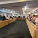 Ηράκλειο: Ενός λεπτού σιγή στη μνήμη της Βάγιας Νέστορα στη σύσκεψη στελεχών της ΝΔ με τον Λ. Αυγενάκη