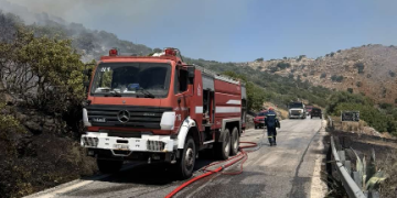 Ηράκλειο: Έντονη κινητοποίηση για φωτιά στο Κυπαρίσσι