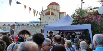 Ηράκλειο: Πλήθος πιστών στην Αγία Ειρήνη Χρυσοβαλάντου