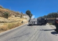 Ηράκλειο: «Τούμπαρε» αυτοκίνητο – Πολίτες απεγκλώβισαν ένα άτομο!