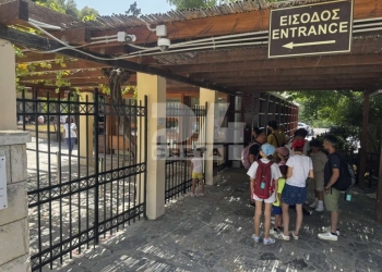 Κλειστή και σήμερα η Κνωσός λόγω καύσωνα – Φωτογραφίες