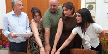 Ορκωμοσία τεσσάρων νέων υπαλλήλων στην Περιφέρεια Κρήτης