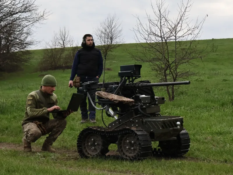 Ουκρανικό επίγειο drone