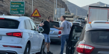 Πανικός στον ΒΟΑΚ: Άγριος καυγάς και μετά… κόρνες και προσπεράσεις!