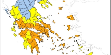 Πολύ υψηλός κίνδυνος πυρκαγιάς αύριο Παρασκευή σε Αττική, Κρήτη και ακόμη 11 περιοχές