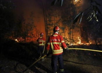 Πορτογαλία: Τουλάχιστον 1000 πυροσβέστες επιχειρούν για να θέσουν υπό έλεγχο μια πυρκαγιά στο βόρειο τμήμα