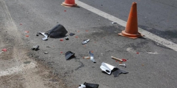 Σφοδρή σύγκρουση αυτοκινήτων στον ΒΟΑΚ – «Τούμπαρε» αυτοκίνητο (βίντεο)