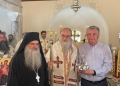 Στα «Θυρανοίξια» του Καθολικού στη Μονή Κουδουμά ο Σταύρος Αρναουτάκης