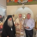 Στα «Θυρανοίξια» του Καθολικού στη Μονή Κουδουμά ο Σταύρος Αρναουτάκης