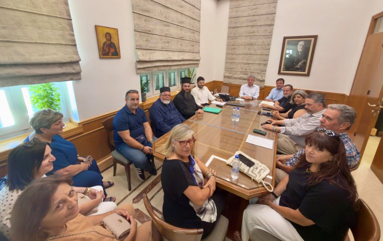 Στήριξη της Περιφέρειας Κρήτης για την αποκατάσταση του Ιερού Ναού Αγίου Αντωνίου στο Καστέλλι