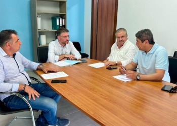 Στο επίκεντρο τα έργα ύδρευσης και η αξιοποίηση του Αλμυρού στη συνάντηση Μεν. Μποκέα – Λευτ. Αυγενάκη στη ΔΕΥΑ Μαλεβιζίου