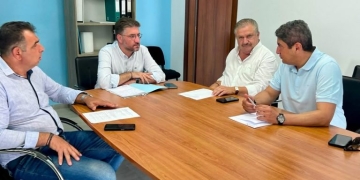 Στο επίκεντρο τα έργα ύδρευσης και η αξιοποίηση του Αλμυρού στη συνάντηση Μεν. Μποκέα – Λευτ. Αυγενάκη στη ΔΕΥΑ Μαλεβιζίου