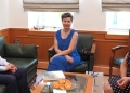 Στον Περιφερειάρχη η πρόεδρος του Λυκείου Ελληνίδων