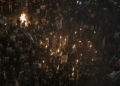 Συγκρούσεις αντιμεταναστών διαδηλωτών με αντιρατσιστές στη Γλασκώβη