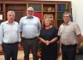 Συνάντηση Περιφερειάρχη με τον νέο Πρύτανη του Πολυτεχνείου Κρήτης και τον απερχόμενο Πρύτανη