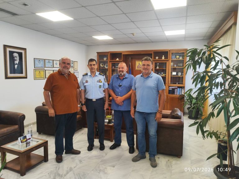 Συνάντηση της ΟΕΒΕΝΧ με τον Αστυνομικό Διευθυντή Χανίων