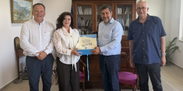 Συνάντηση του Αντιπεριφερειάρχη Λασιθίου Γιάννη Ανδρουλάκη με την Πρέσβειρα της Δημοκρατίας της Αλβανίας στην Ελλάδα