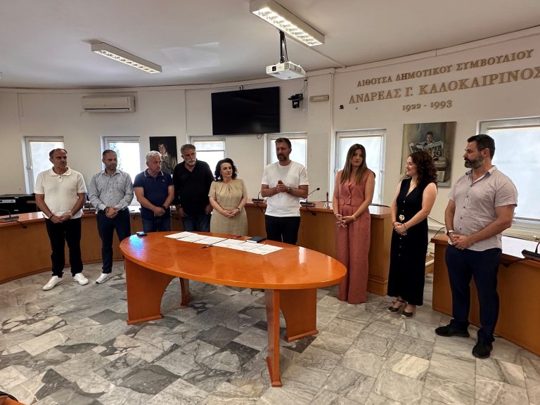 Τρεις νέοι υπάλληλοι ενισχύουν το ανθρώπινο δυναμικό του Δήμου Μαλεβιζίου
