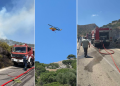 Βελτιωμένη η εικόνα των πυρκαγιών στην Κρήτη – Υπό έλεγχο τα μέτωπα σε Ιεράπετρα, Βιάννο και Μαλεβίζι