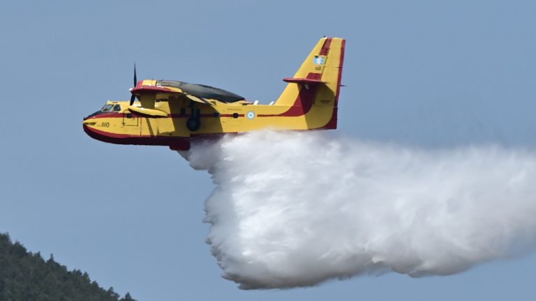 Υπό μερικό έλεγχο η φωτιά σε αγροτική έκταση στη Θήβα