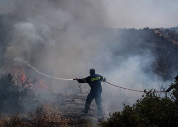 Αίγιο: Σε εξέλιξη η πυρκαγιά στις Νερατζιές - Mηνύματα 112 για εκκένωση Νέου Ερινέου και Αρραβωνίτσας