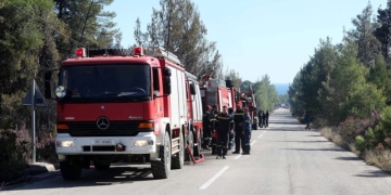 Απαγόρευση κυκλοφορίας την Τετάρτη στη Χαλκιδική λόγω υψηλού κινδύνου εκδήλωσης δασικής πυρκαγιάς