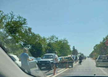 Δύο τροχαία με επτά οχήματα στον ΒΟΑΚ