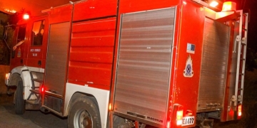 Φωτιά στην περιοχή Αχλαδιά, στη Σητεία