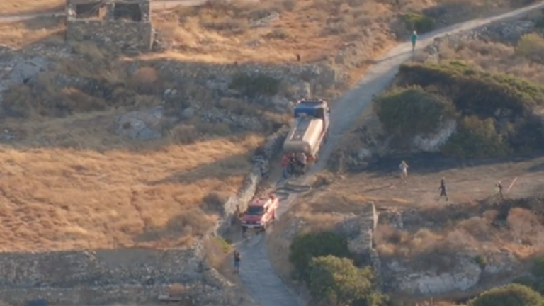 Η ανακοίνωση της Αστυνομίας για τη συντριβή του ελικοπτέρου στη Σίφνο