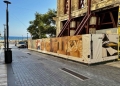 Ηράκλειο: Έργα της δημοτικής πινακοθήκης στην περίφραξη του «Μίνως»