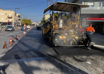 Ηράκλειο: Συνεχίζεται η ασφαλτόστρωση της λ. Ικάρου