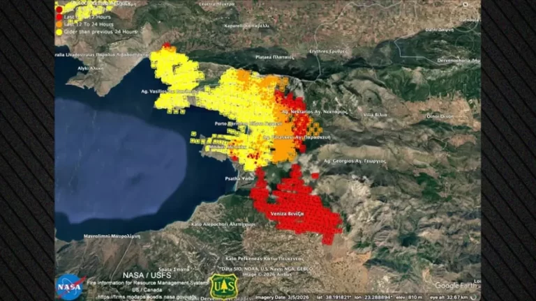 «Mega fire» η φωτιά σε Βοιωτία και Αττική – Ξεπέρασε τα 100.000 στρέμματα η καμένη έκταση
