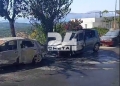 «Παραδόθηκαν» στις φλόγες τρία αυτοκίνητα στo Ρέθυμνο