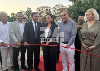 Παρουσία της Όλγας Κεφαλογιάννη τα εγκαίνια της αναβαθμισμένης Μαρίνας Αγίου Νικολάου – Φωτογραφίες