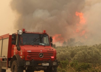 Πολύ υψηλός κίνδυνος πυρκαγιάς αύριο σε Αττική και στις Περιφερειακές Ενότητες Εύβοιας και Χίου