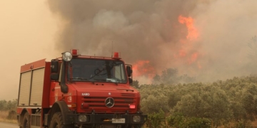 Πολύ υψηλός κίνδυνος πυρκαγιάς αύριο σε Αττική και στις Περιφερειακές Ενότητες Εύβοιας και Χίου