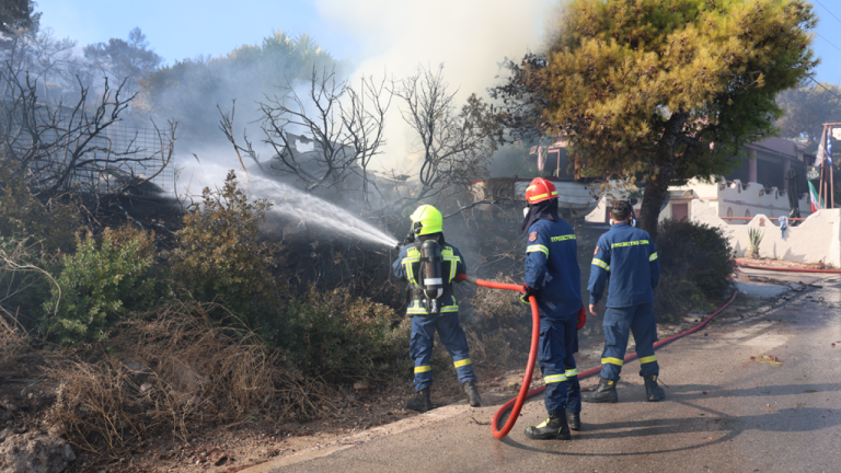 Πυργκαγιές στη Σαλαμίνα: 364 απεγκλωβισμοί διά θαλάσσης