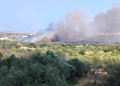 Πυρκαγιά σε χαμηλή βλάστηση στο Κορωπί - 4 αεροπλάνα και 2 ελικόπτερα στην κατάσβεση - 112 για ετοιμότητα