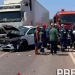 Σοβαρό τροχαίο στην είσοδο της υποθαλάσσιας σήραγγας Ακτίου - Πρέβεζας - Φορτηγό έπεσε σε ΙΧ - 8 τραυματίες