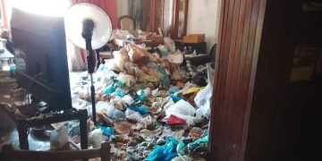 Σπίτι – σκουπιδότοπος στα Χανιά, σοκαριστικές φωτογραφίες