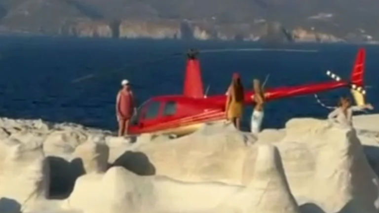 Συγκροτείται επιτροπή της ΑΠΑ για την προσγείωση ελικοπτέρου στην περιοχή Σαρακήνικο της Μήλου