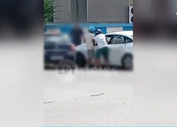 Θεσσαλονίκη: Άγρια καταδίωξη έξω από το ΑΧΕΠΑ – Στο πεζοδρόμιο το ένα όχημα, δείτε βίντεο