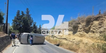 Tροχαίο στο ΙΤΕ: Ξεκινούν την Τετάρτη οι εργασίες στον δρόμο
