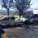 Βίντεο – ντοκουμέντο: Η στιγμή που «παραδίδονται» στις φλόγες τα τρία αυτοκίνητα στο Ρέθυμνο